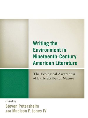 cover image of Writing the Environment in Nineteenth-Century American Literature